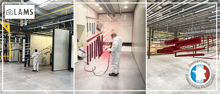 Salle De Peinture 1 - Serre ESSENTIA largeur 3,09 m