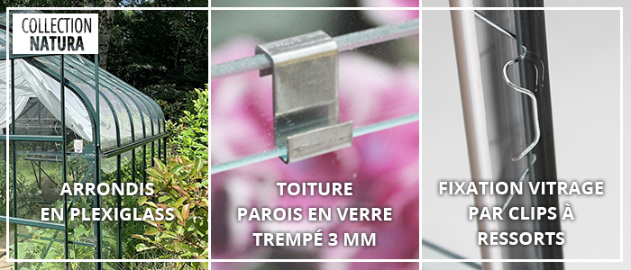 Vitrage Verre Plexi - Serre ALOÉ 8,10 m²