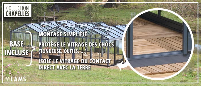 Base incluse - SUPRA 2 CHAPELLES