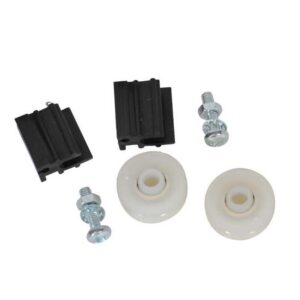 Kit 2 roulettes et 2 guides de porte - Gamme NATURA - Accessoire pour serre LAMS