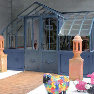 Montage serre SUPRA 3 chapelles - Serre de jardin fabrication française LAMS