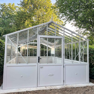 serre classique 3,50m sur embase soubassement