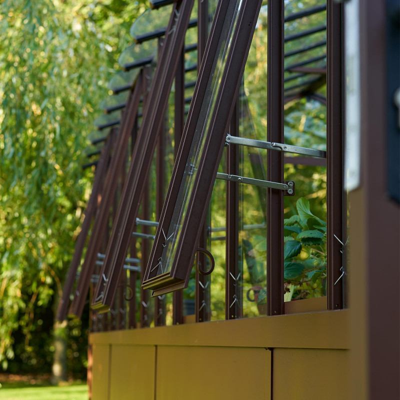 Serre CLASSIQUE largeur 2,75 m sur embase aluminium – Image 8