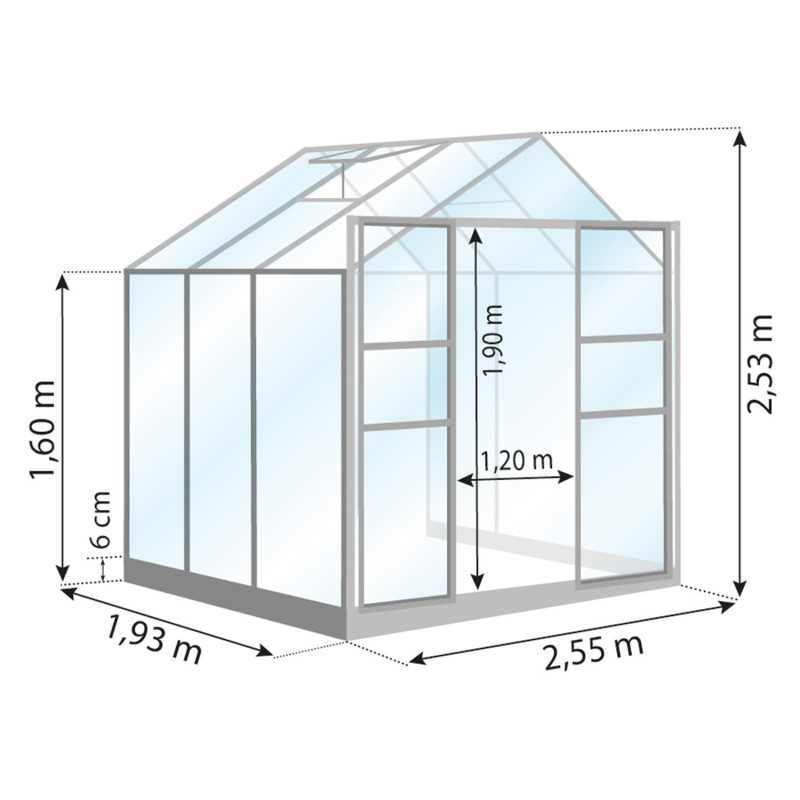 Serre LAURUS 4,90 m² – Image 7