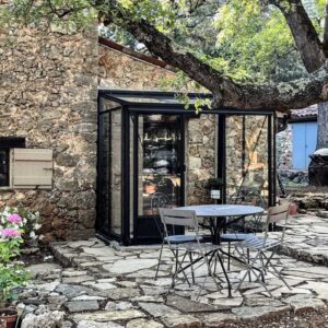 Serre LUXIA adossée largeur 1,58 m