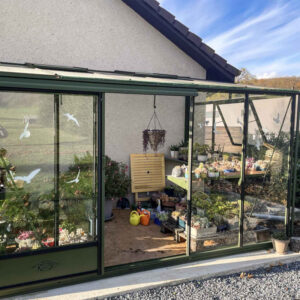 Serre LUXIA adossée largeur 2,32 m