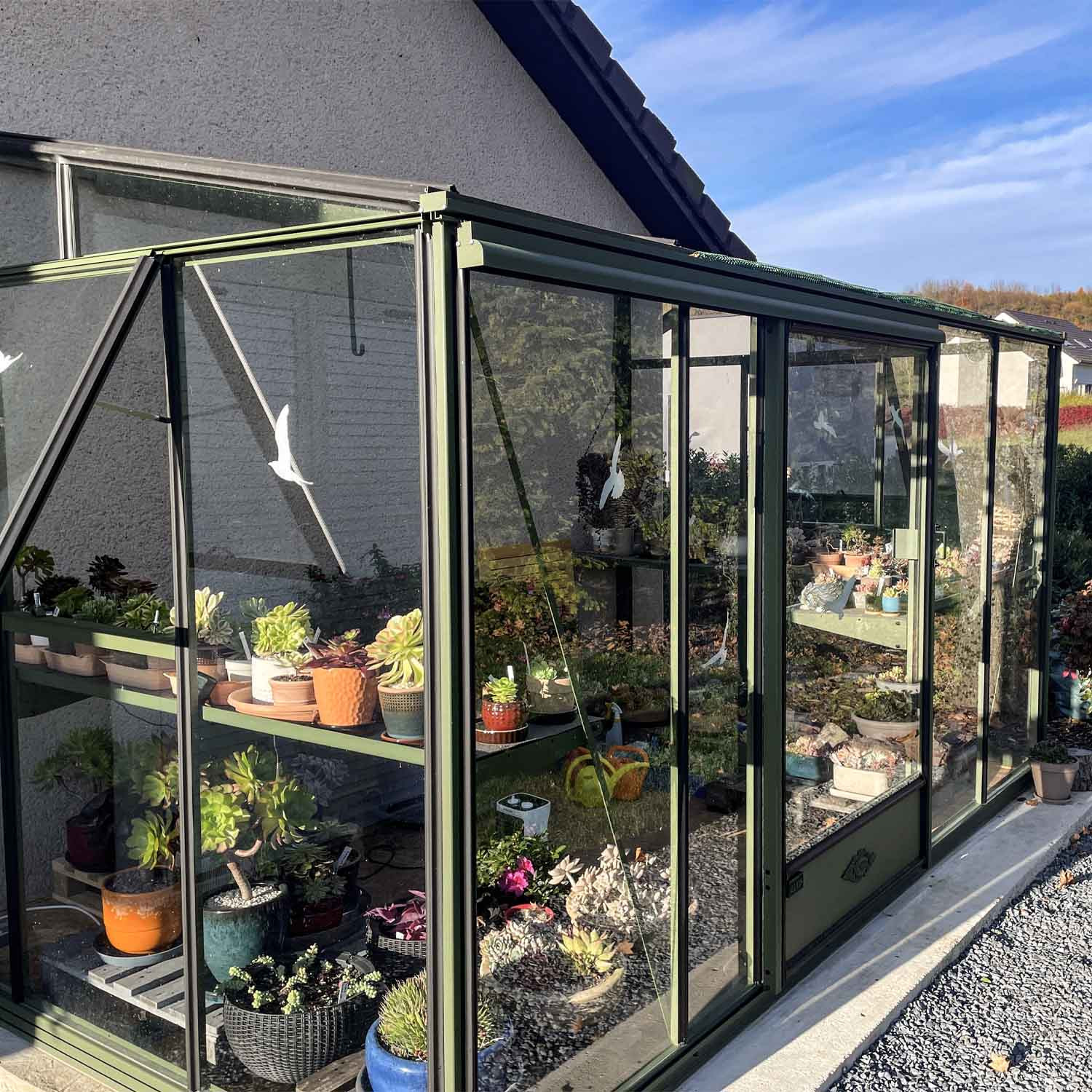 Serre LUXIA adossée largeur 2,32 m – Image 2