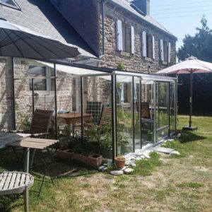 Serre LUXIA adossée largeur 3,06 m