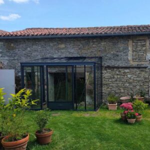 Serre LUXIA Rétro adossée largeur 1,58 m