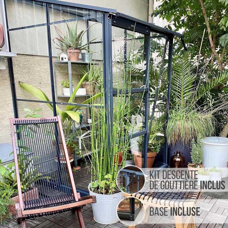 Serre adossée MÉLISSA 1,70 m²