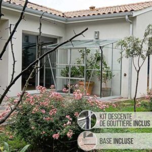 Serre adossée MÉLISSA 3,30 m²
