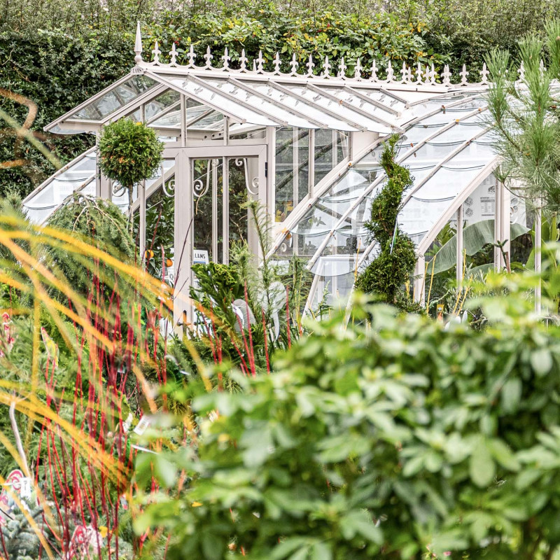 Serre MIRABEAU largeur 2,80 m sur embase aluminium – Image 4