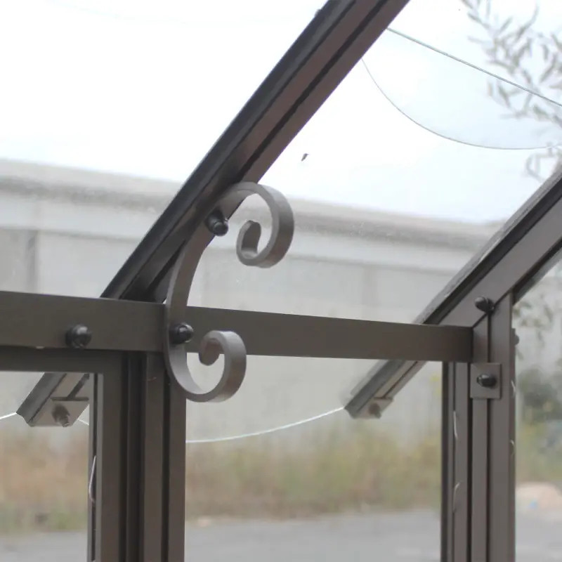 Serre MIRABEAU largeur 2,80 m sur embase aluminium – Image 7