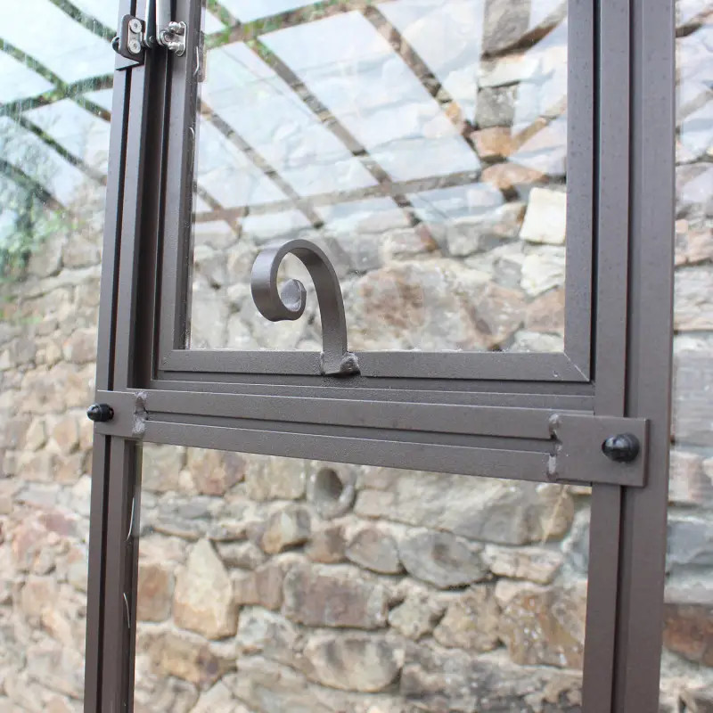 Serre MIRABEAU largeur 2,80 m sur embase aluminium – Image 8