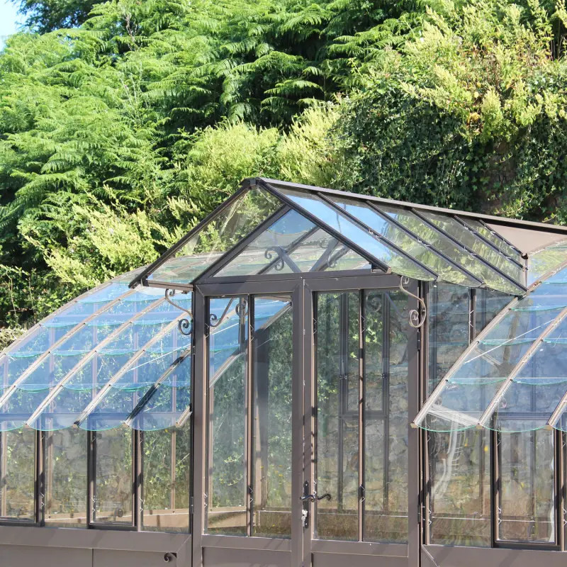 Serre MIRABEAU largeur 2,80 m sur embase aluminium – Image 9