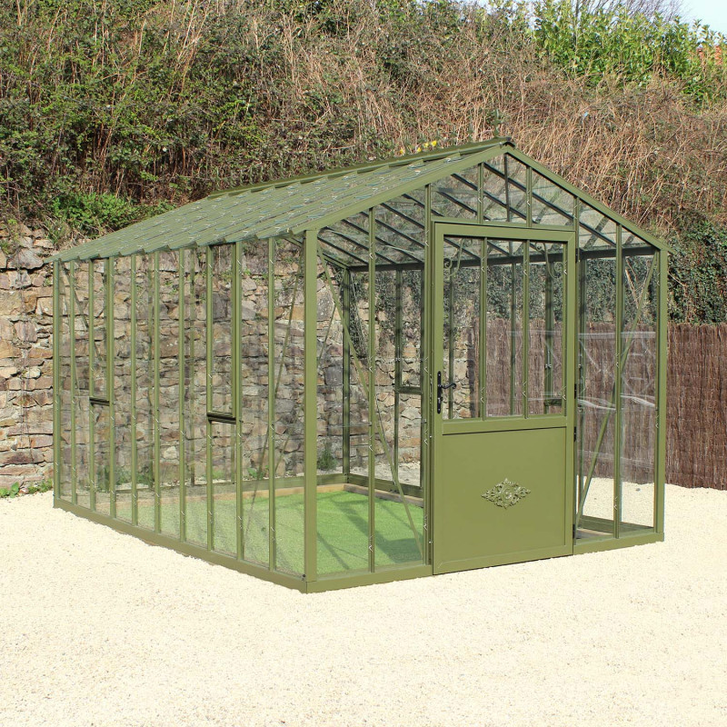 Serre AUTHENTIQUE largeur 2,75 m sur base aluminium – Image 4