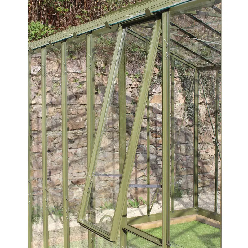 Serre AUTHENTIQUE largeur 2,75 m sur base aluminium – Image 8