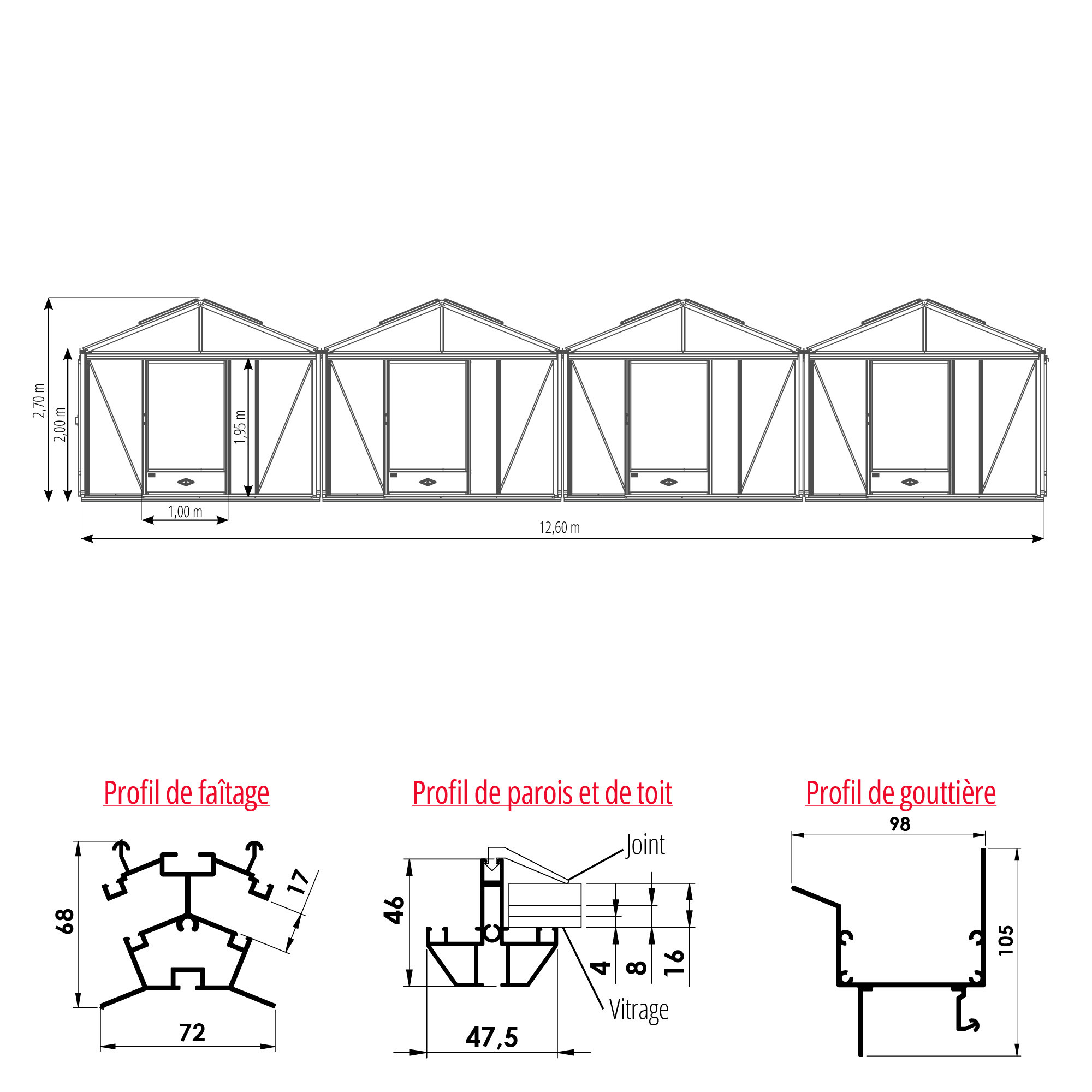 Serre SUPRA 4 chapelles – Image 4