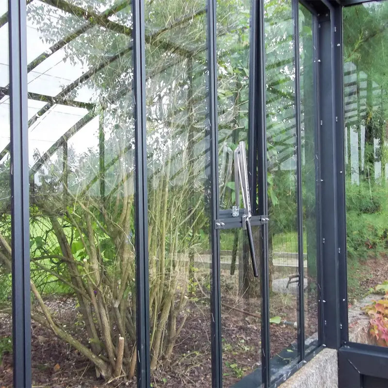 Serre VERSAILLES largeur 2,80 m sur embase aluminium – Image 4