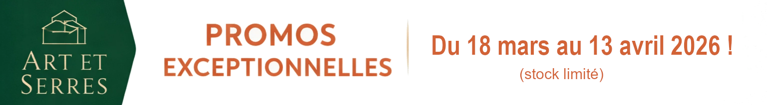 promo serre de jardin